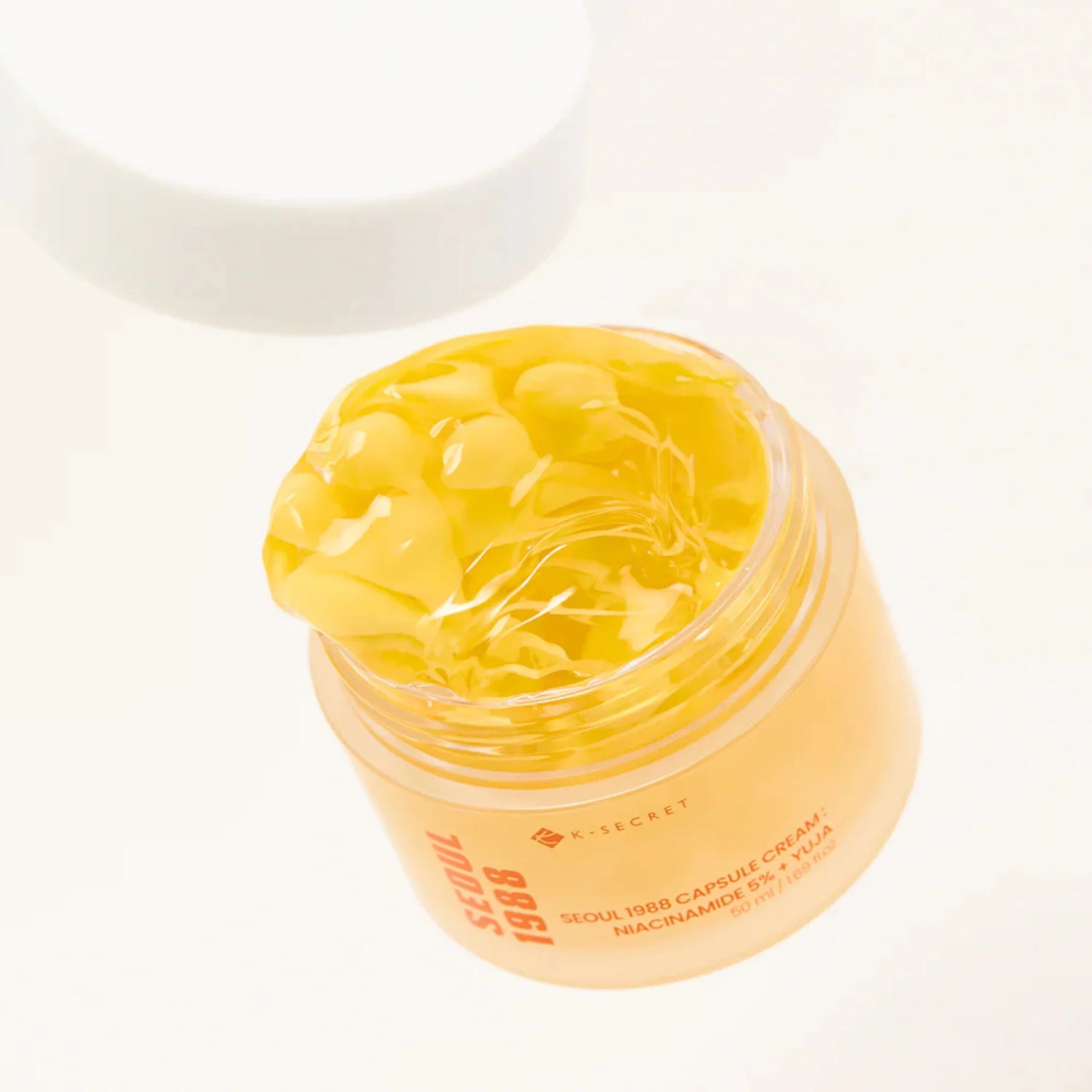 Capsule Cream : Niacinamide 5% + Yuja - Cremă cu Capsule Iluminatoare cu Niacinamidă 5% și Yuja