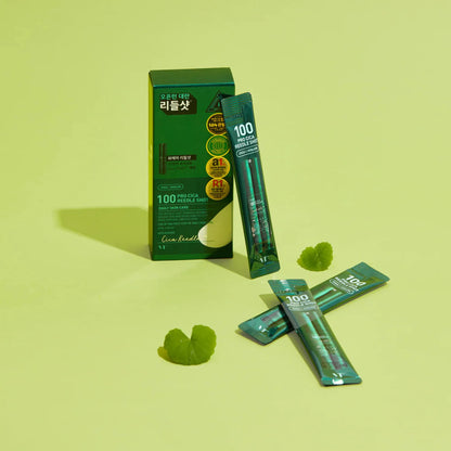 100 Pro Cica Reedle Shot (10 plicuri) - Booster Calmant Travel Size cu Spicule pentru Ten Sensibil