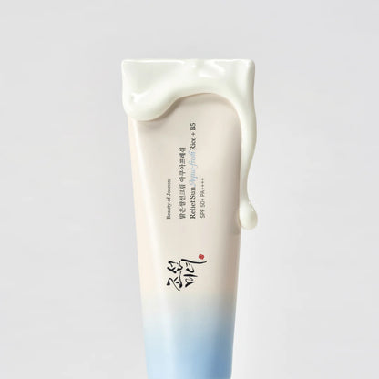 Cremă Lejeră cu SPF50+ cu Apă de Orez și Provitamina B5