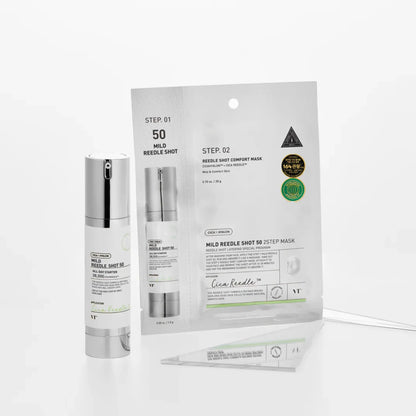 Mild Reedle Shot 50 2-Step Mask - Mască 2-în-1 pentru Textură și Luminozitate cu Reedle Shot 50