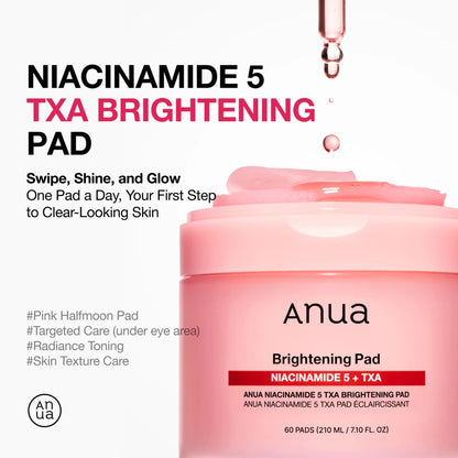 Dischete Iluminatoare cu 5% Niacinamidă și TXA