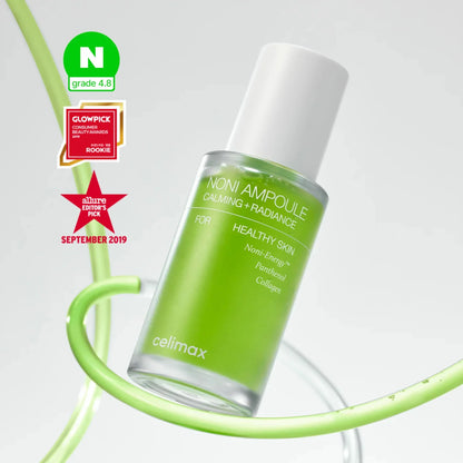 Noni Energy Ampoule - Ampulă Energizantă cu Noni pentru Calmarea și Hidratarea Pielii