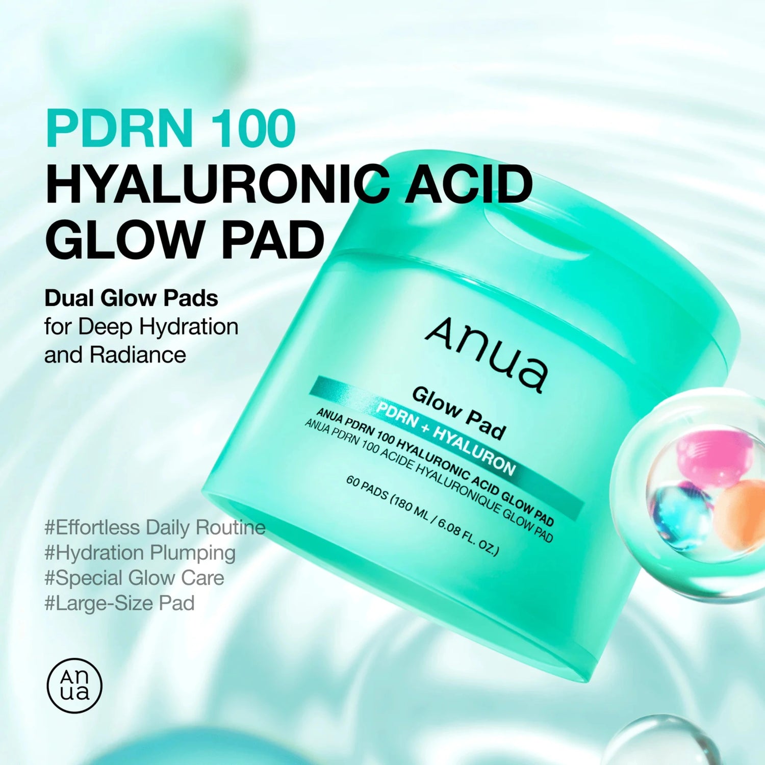 Dischete Iluminatoare cu PDRN, Acid Hialuronic și Colagen