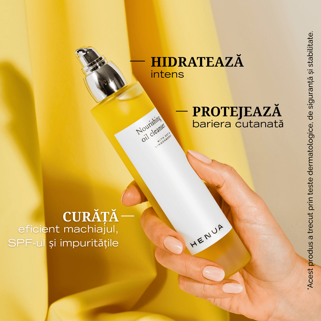 Ulei Demachiant pentru Curățare Delicată și Hidratare Intensă