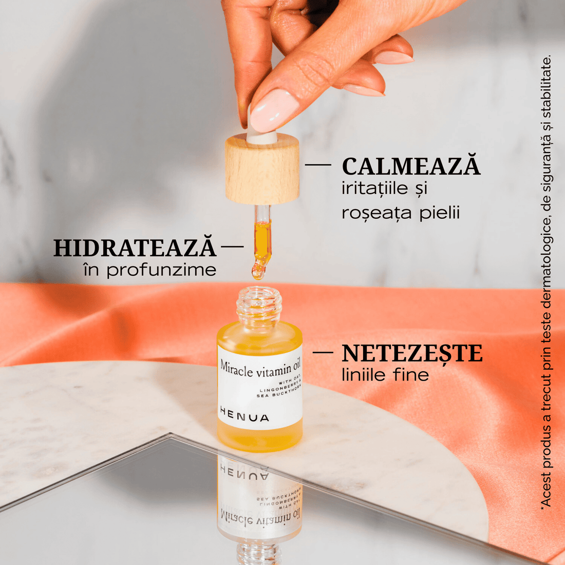 Ulei Facial pentru Hidratare și Regenerare cu Vitamine
