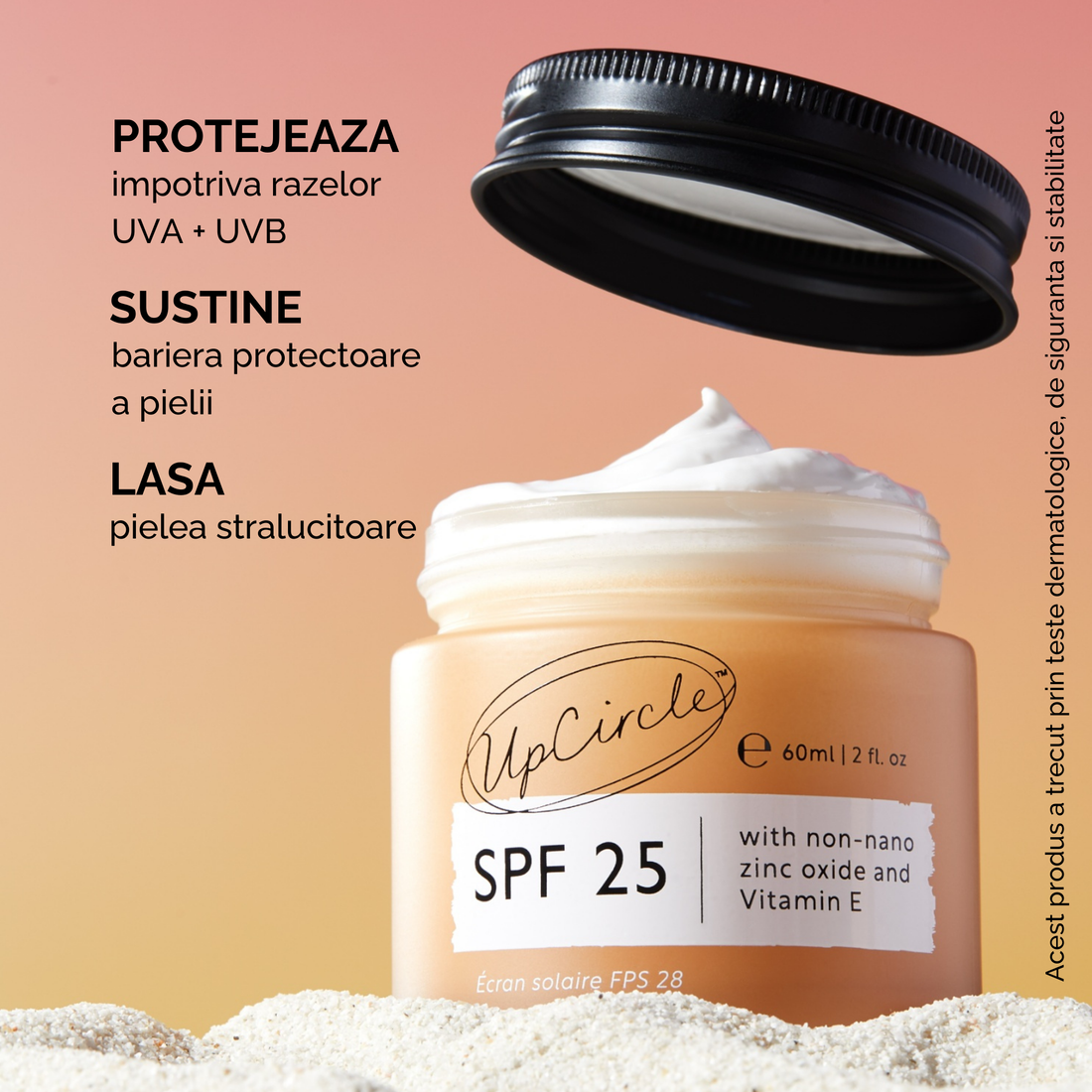 Crema Minerala cu Protectie Solara SPF 25