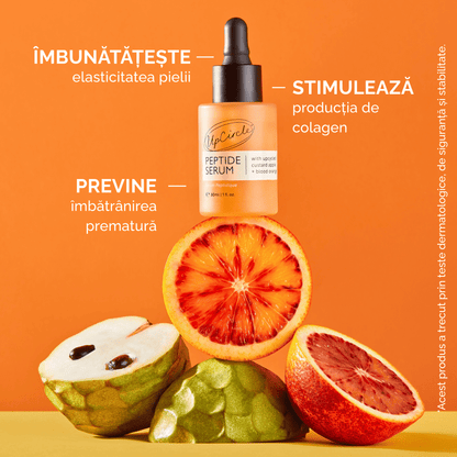 Ser pentru Fermitate și Luminozitate cu Peptide și Vitamina C