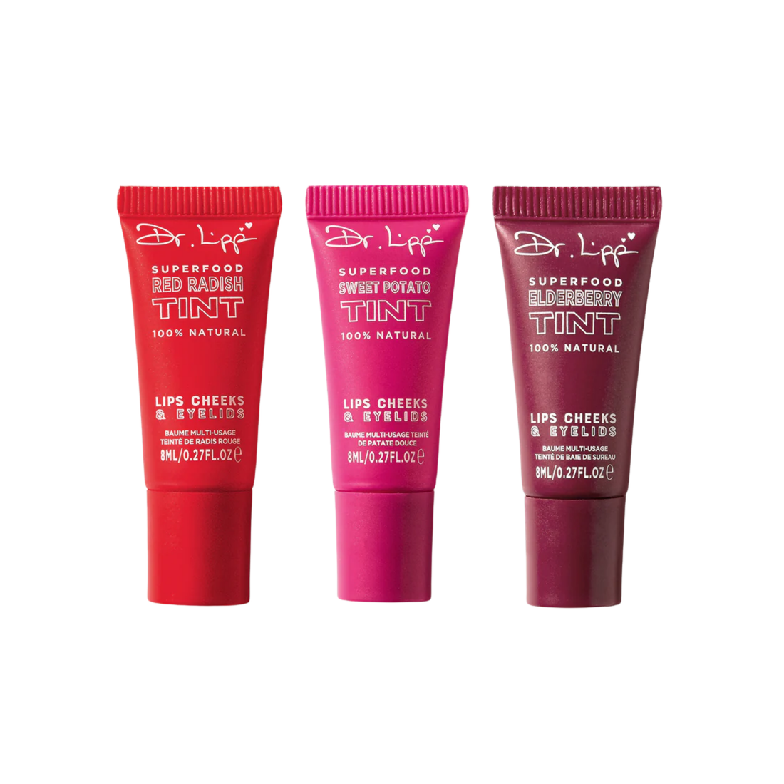 Trio Balsam Hidratant pentru Buze 4-in-1