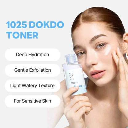 1025 Dokdo Toner - Toner Exfoliant și Hidratant cu Apă de Mare și Alge Roșii