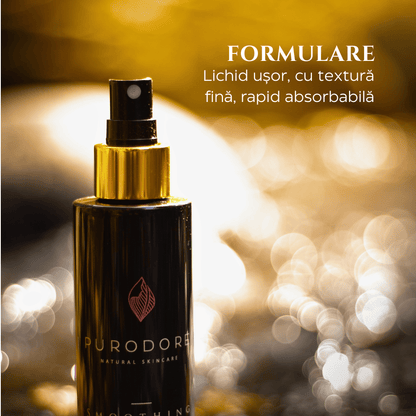 Toner pentru Hidratare si Luminozitate cu Aur si Matase