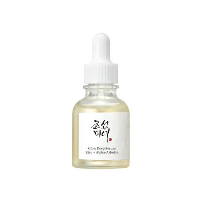 Glow Deep Serum - Ser Iluminator cu Apă de Orez și Alpha Arbutin