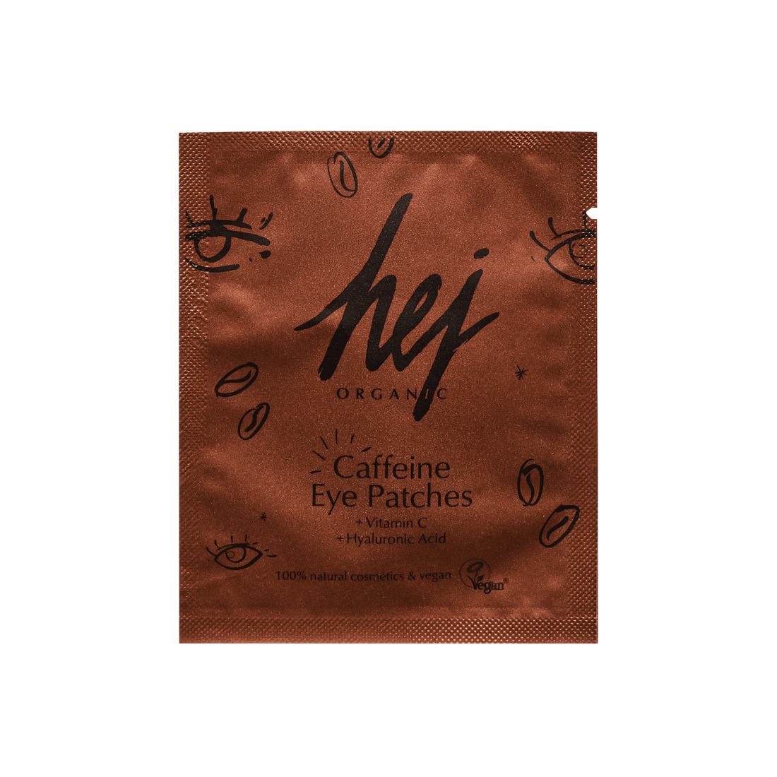 SENSITIVE - Plasturi pentru Ochi cu Vitamina C, Cofeină și Acid Hialuronic