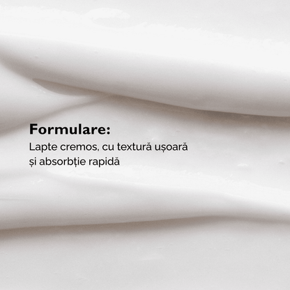 Lapte Demachiant cu Pudră de Ovăz și Aloe Vera