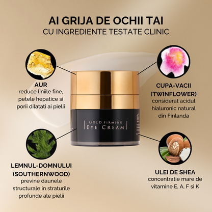 Crema Ferma de Ochi cu Aur