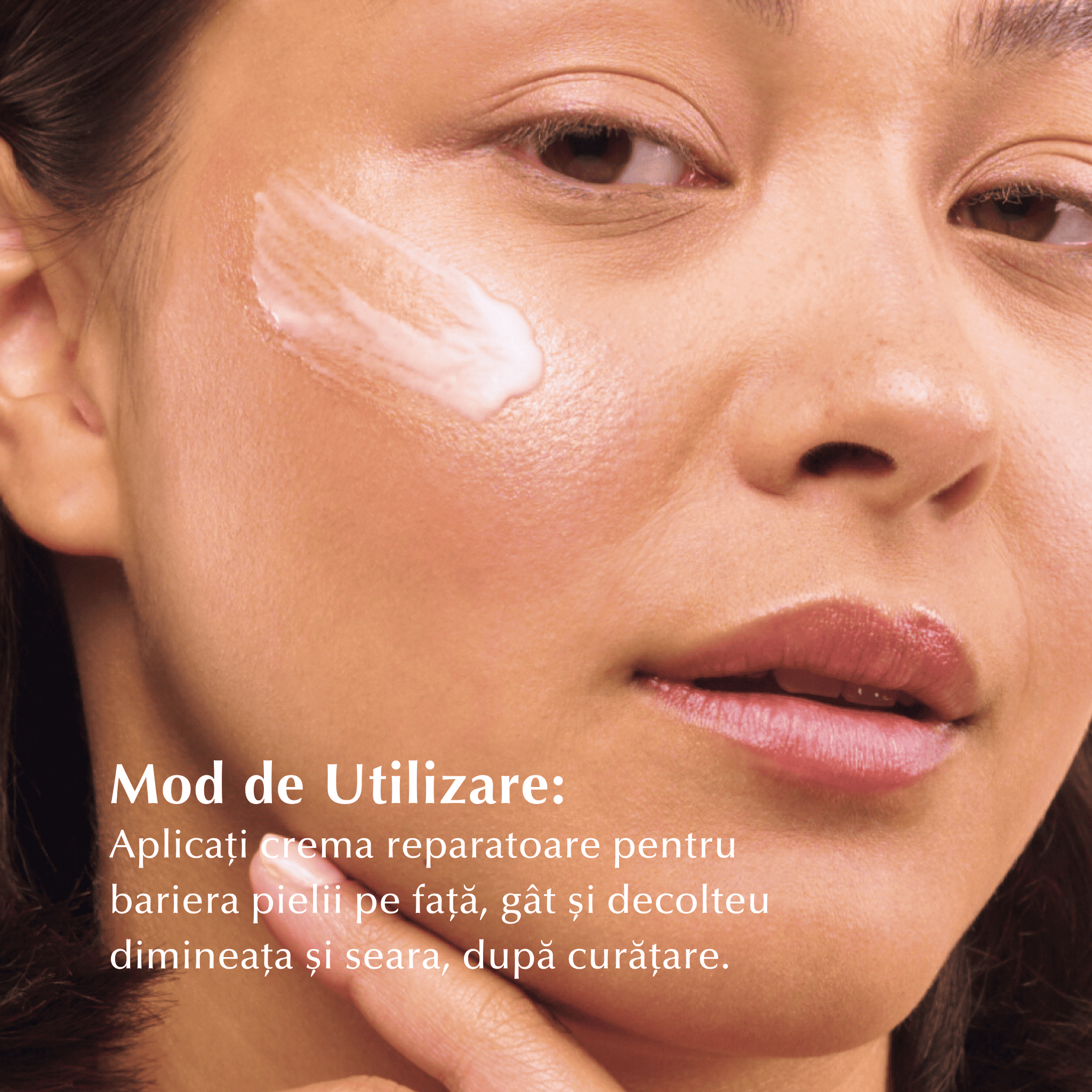 NAKED - Cremă Reparatoare pentru Bariera Pielii cu Ceramide, Ectoin și Fermente