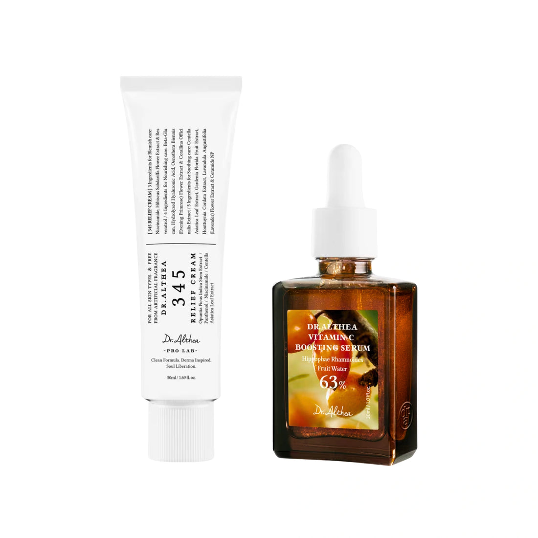 Set de Îngrijire Post-Acnee cu Efect Calm și Iluminator – Dr. Althea
