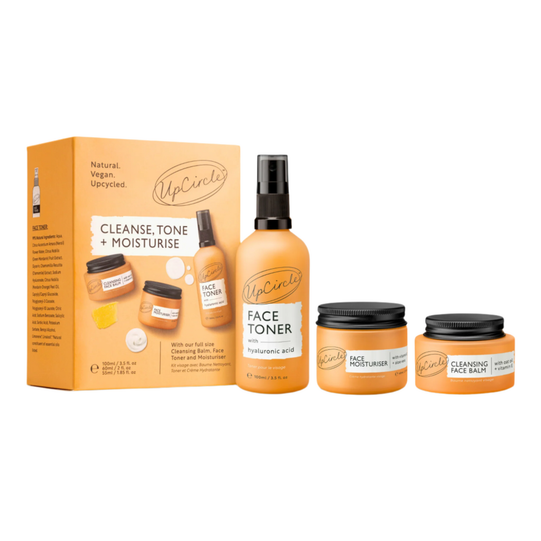 Set de Îngrijire Completă – Curățare, Tonifiere și Hidratare