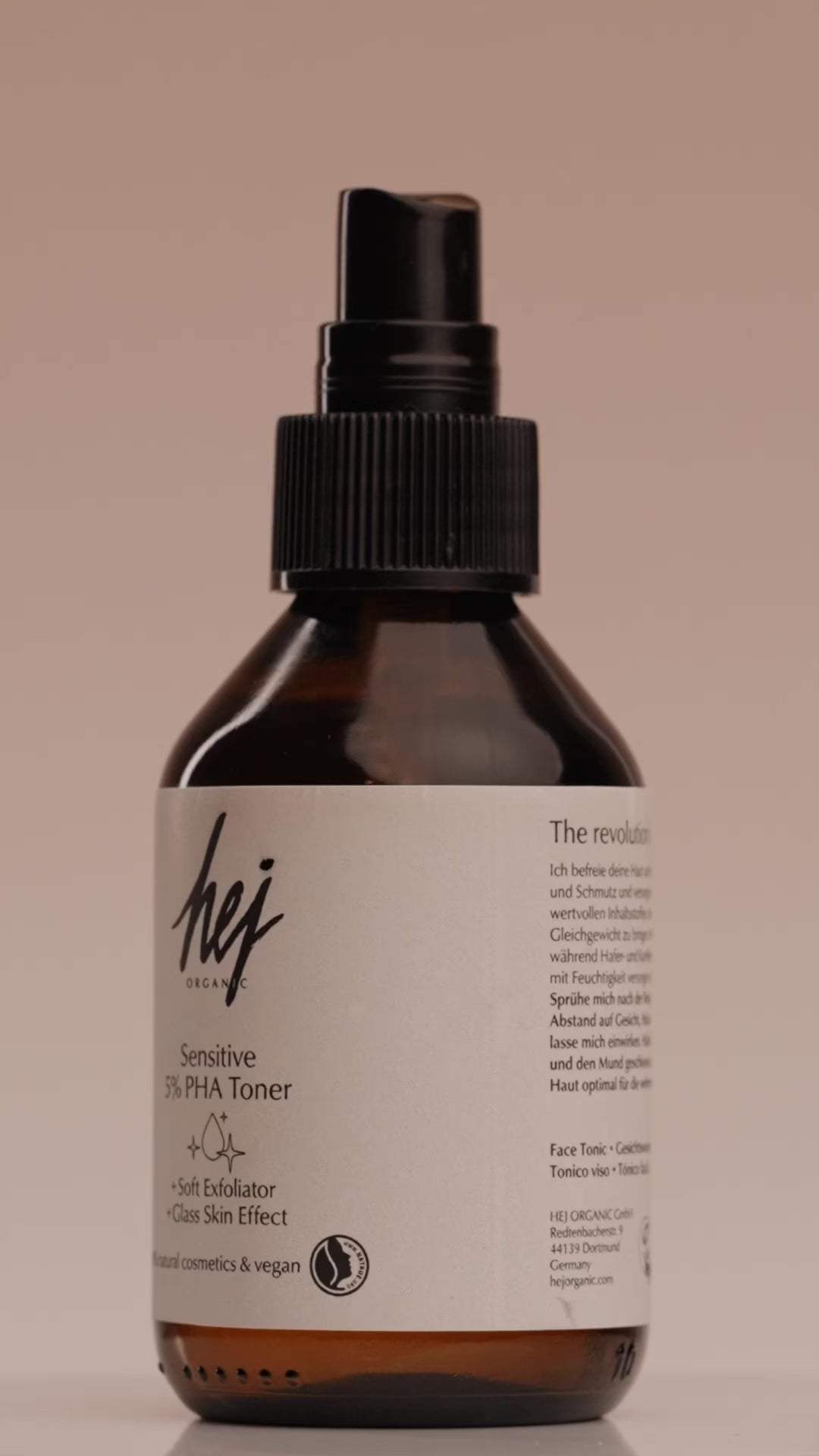 SENSITIVE - Toner Exfoliant Blând cu PHA, Ovăz și Mușețel